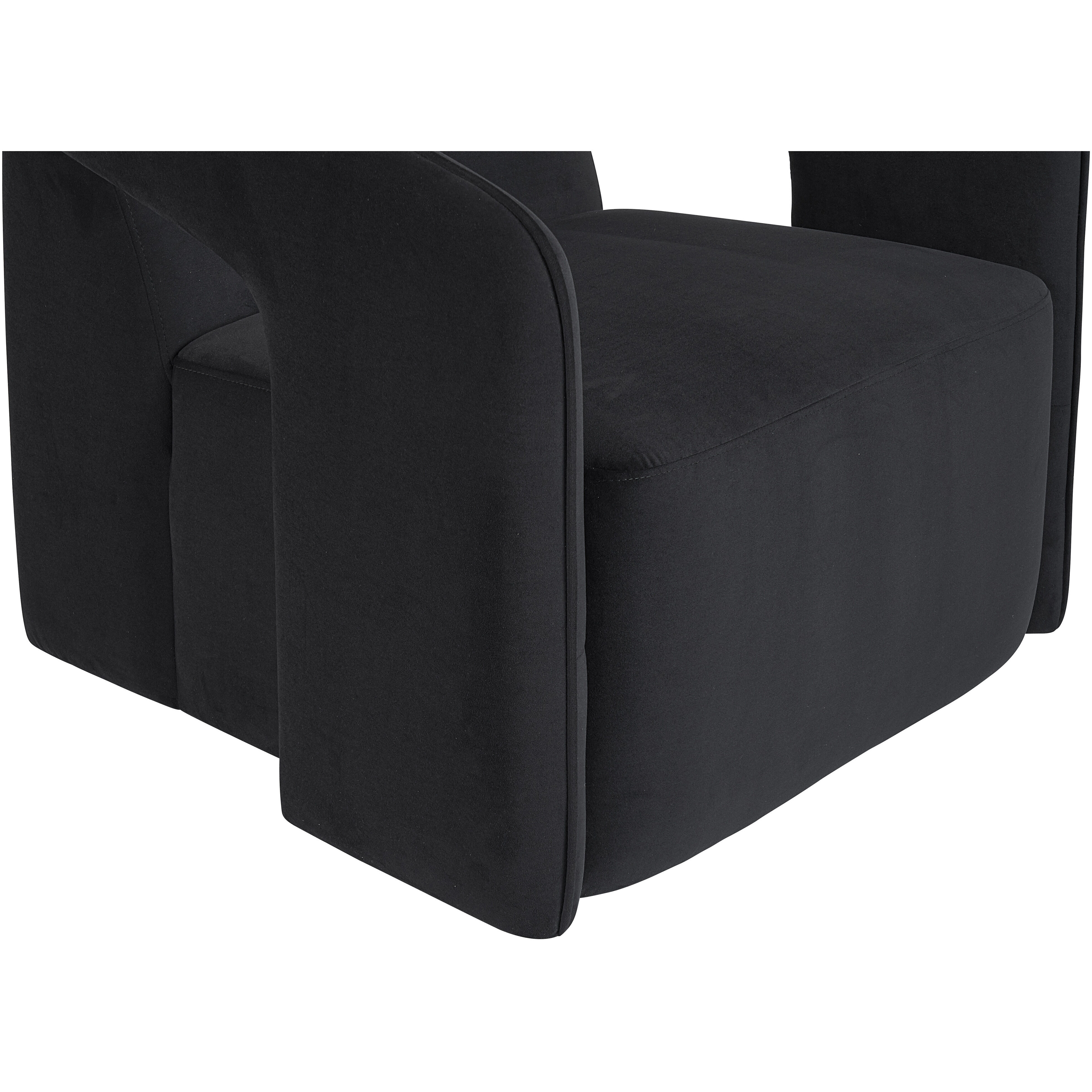 Kendrick Abbington Black Swivel Lounge Chair
